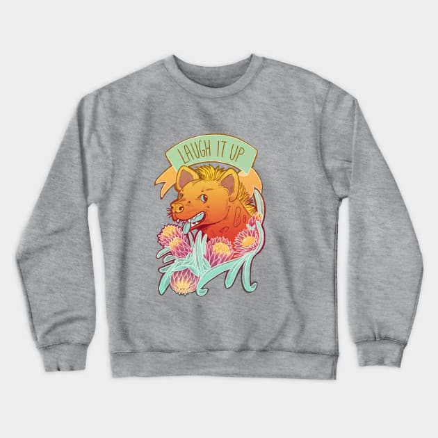 Laughing hyena v.3 Crewneck Sweatshirt by iisjah